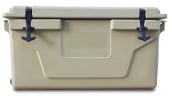 Khaki color ice cooler box 65QT camping ice chest beer box outdoor fishing cooler